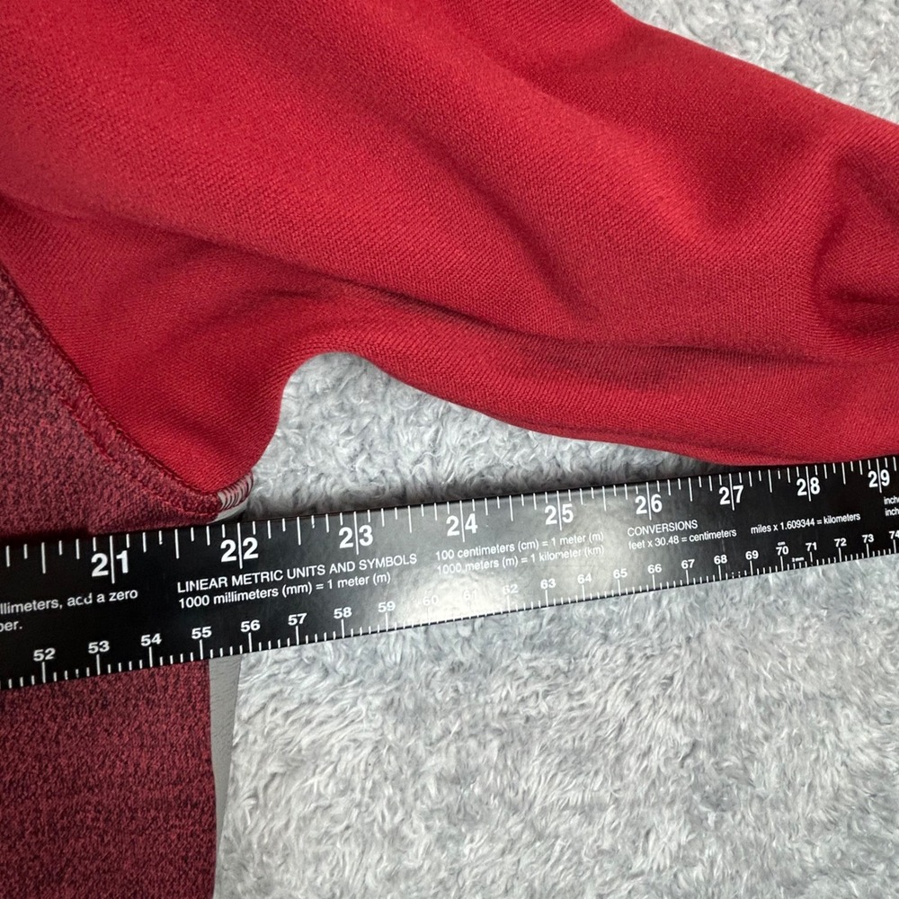 Nike Alabama Crimson Tide Dri-FIT Quarter Zip Pullover Mens M Red Heather *read* - Picture 5 of 9